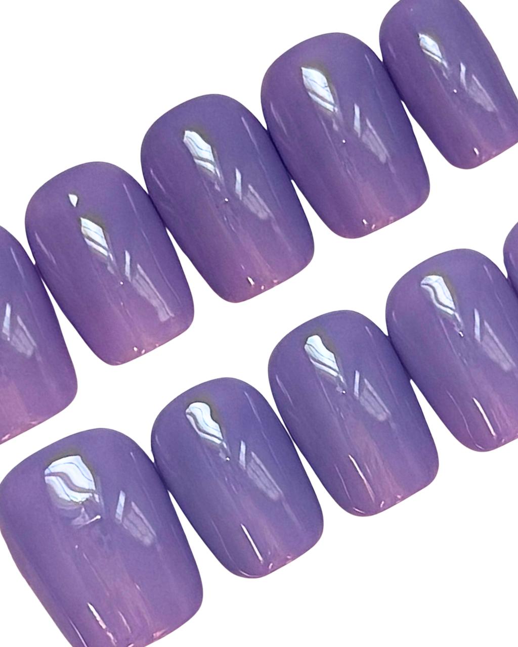 Plum ｜Handcrafted Press-On Nails | The Pink Nails