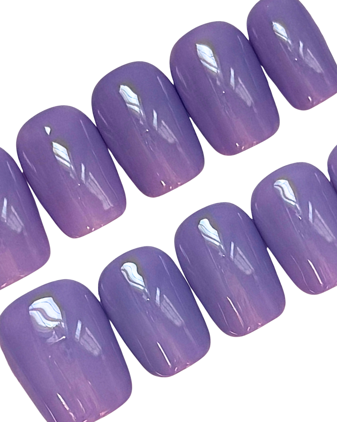 Plum ｜Handcrafted Press-On Nails | The Pink Nails