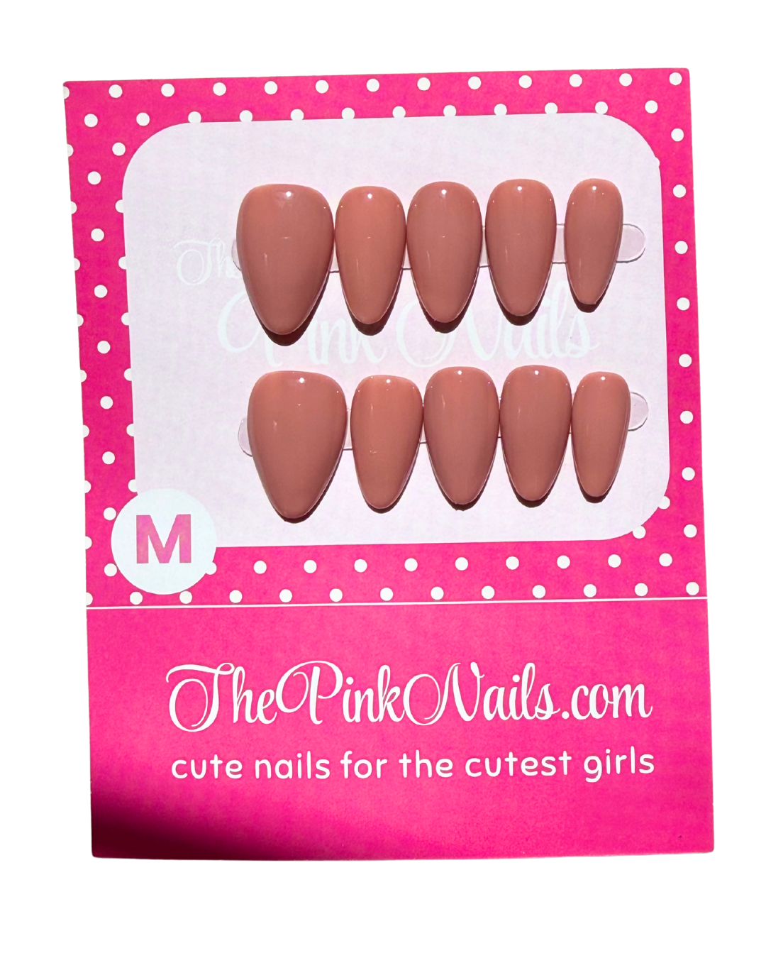 Mauve ｜Handcrafted Press-On Nails | The Pink Nails