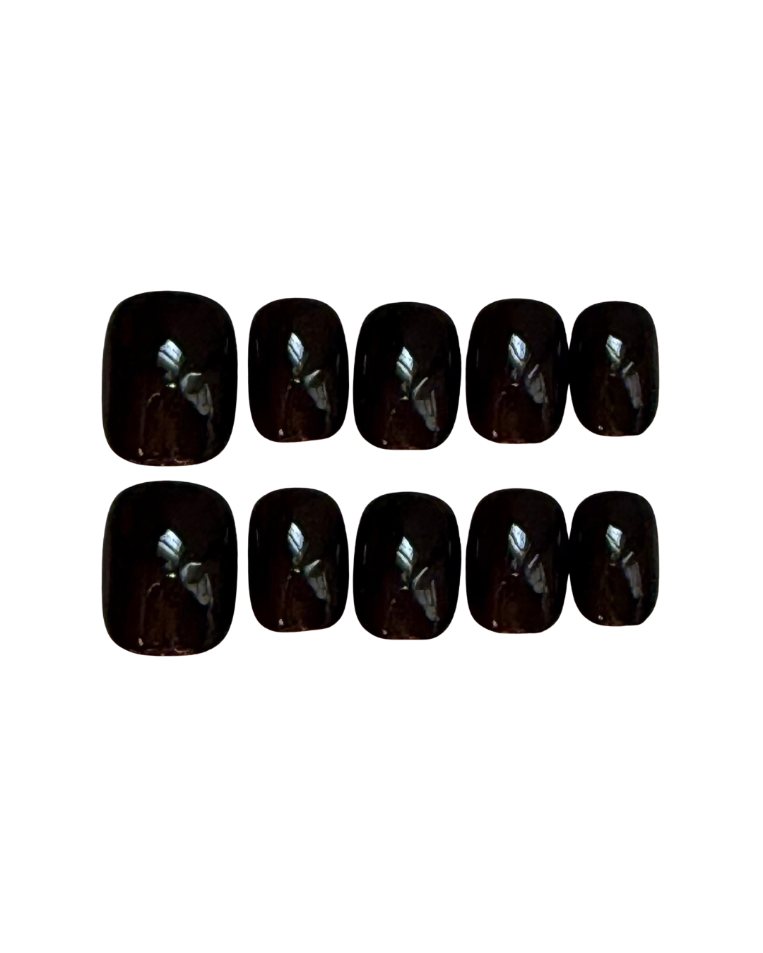 Onyx｜Handcrafted Press-On Nails | The Pink Nails