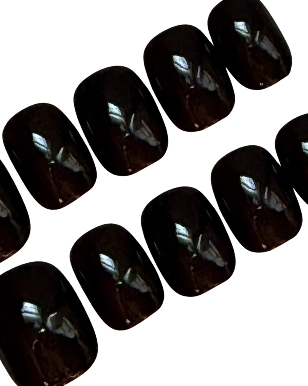 Onyx｜Handcrafted Press-On Nails | The Pink Nails