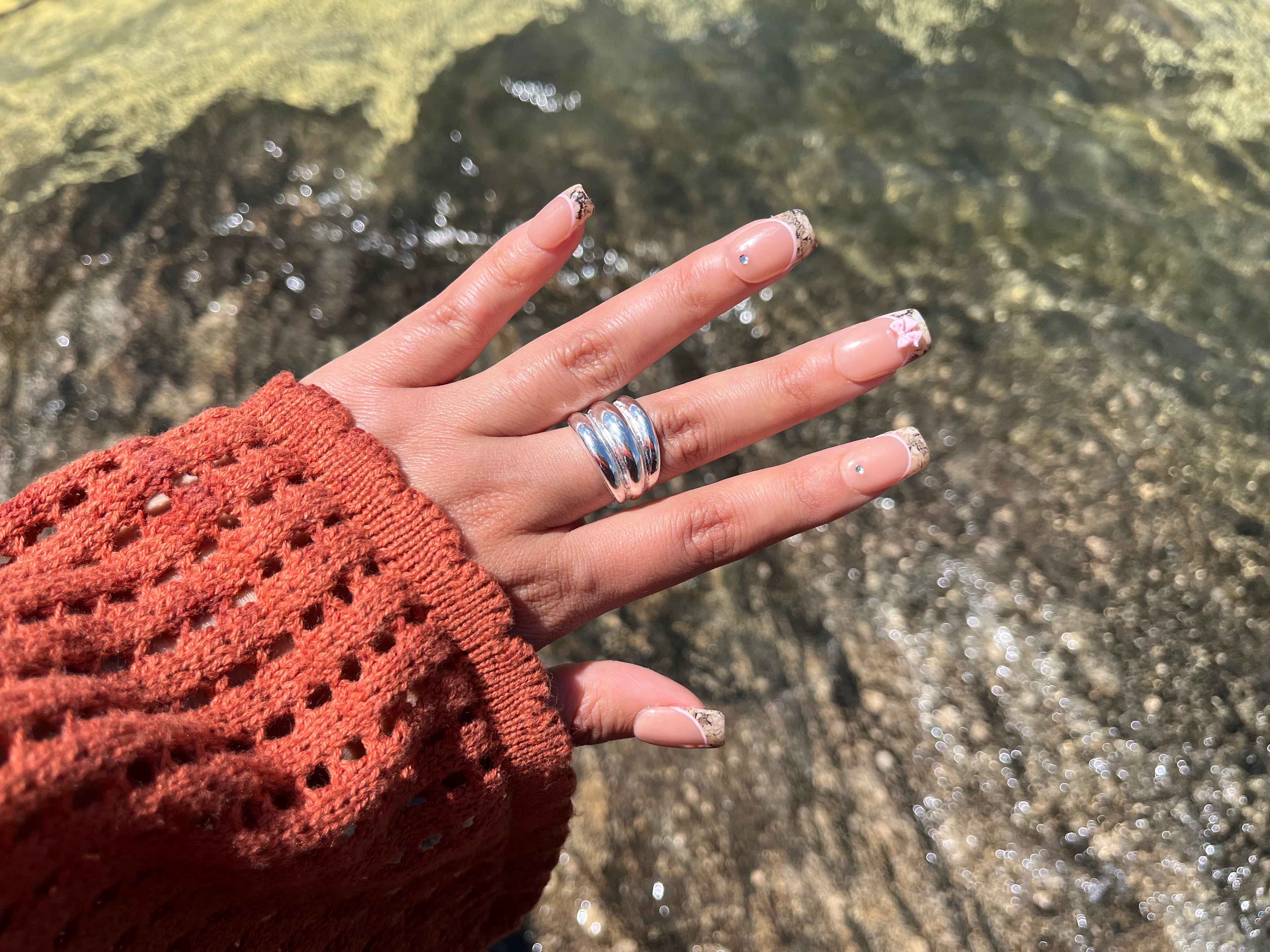 Camo Darling ｜ Handcrafted Press-On Nails | The Pink Nails