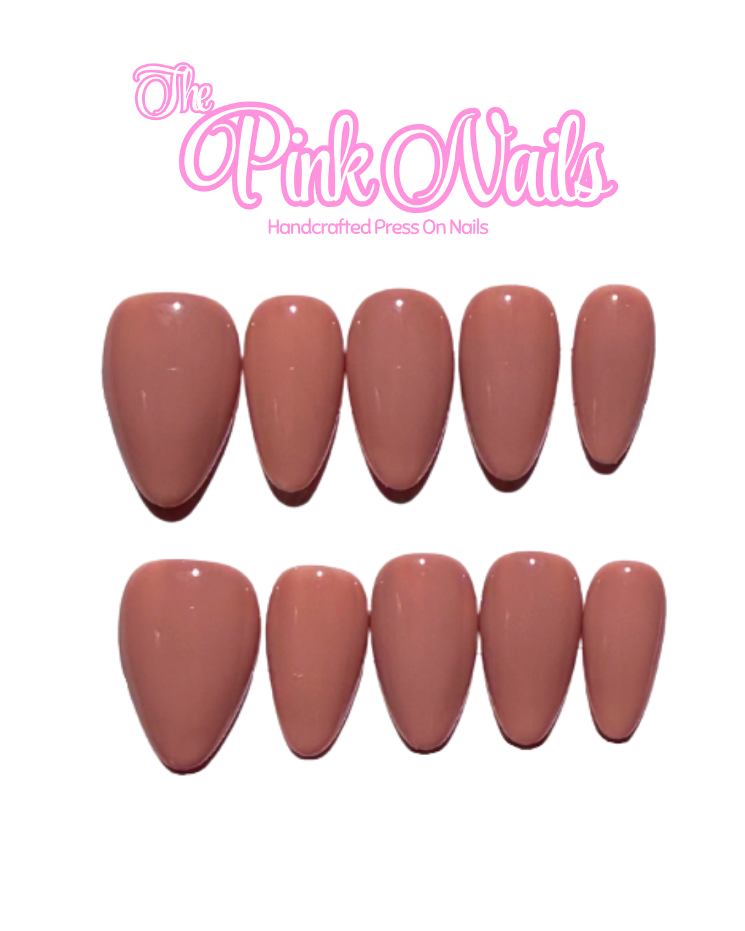 Mauve ｜Handcrafted Press-On Nails | The Pink Nails