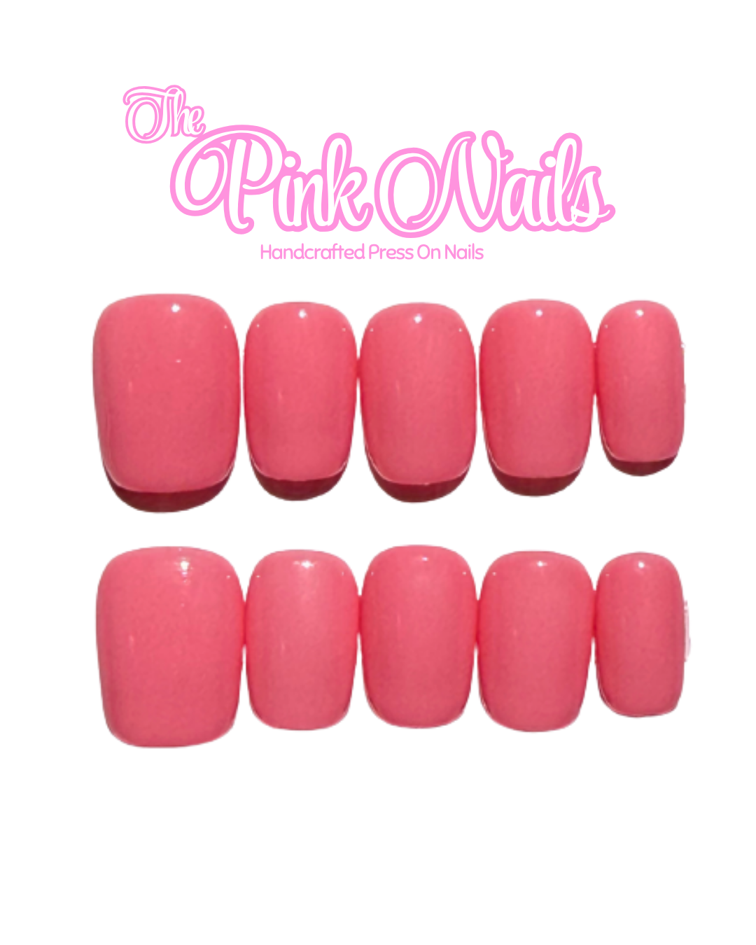 Cosmo ｜Handcrafted Press-On Nails | The Pink Nails