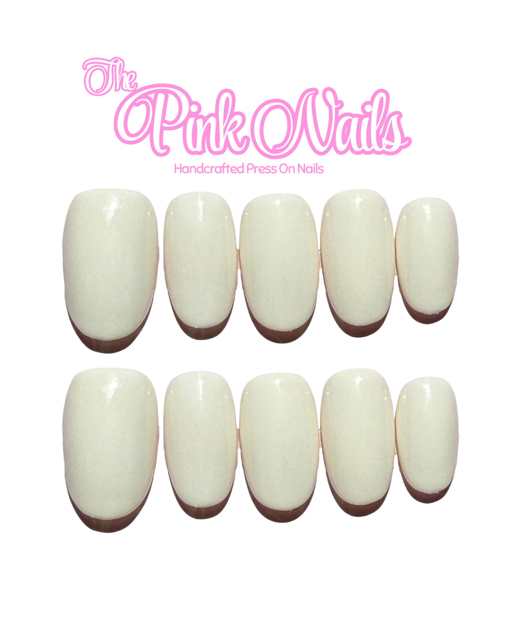 Pearl｜Handcrafted Press-On Nails | The Pink Nails