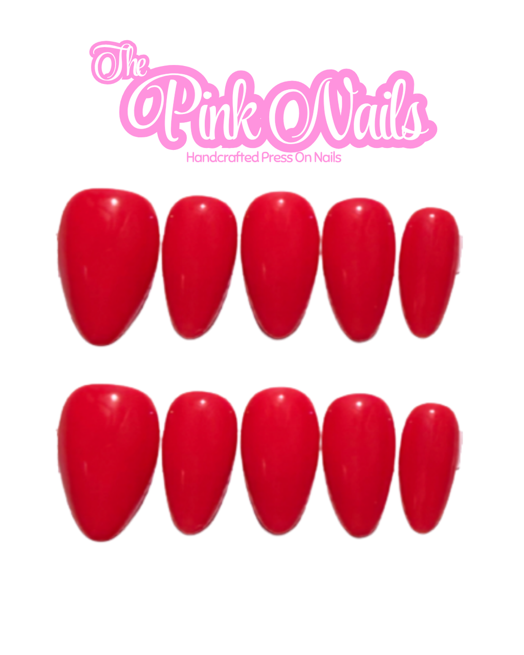Spicy｜Handcrafted Press-On Nails | The Pink Nails