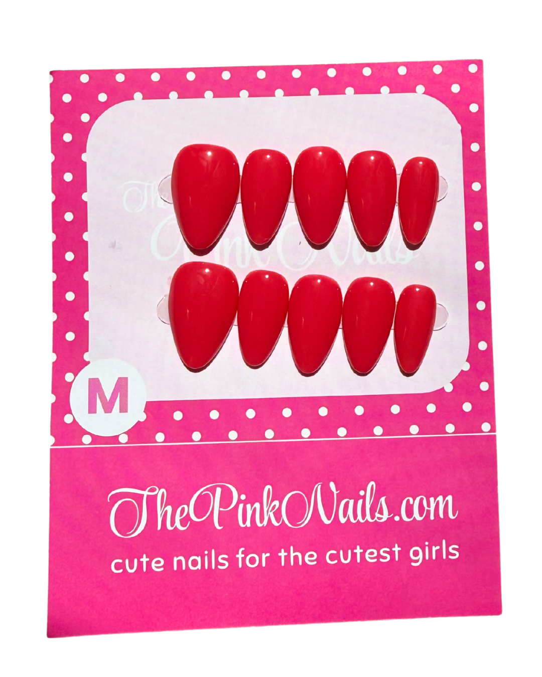 Spicy｜Handcrafted Press-On Nails | The Pink Nails